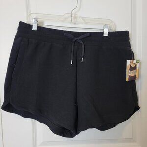 Authentic AVIA Ottoman Lounge Shorts Activewear Women’s XL (16-18) Black New